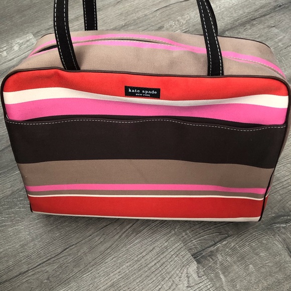 Vintage Kate Spade striped purse - Picture 2 of 9